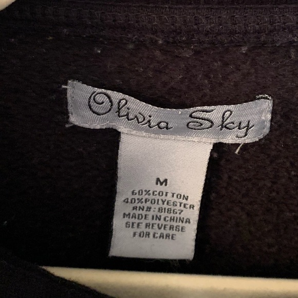 Black button front jacket - Picture 3 of 3